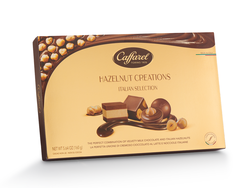 Caffarel Hazelnut Creations Gift Box 160g x 8