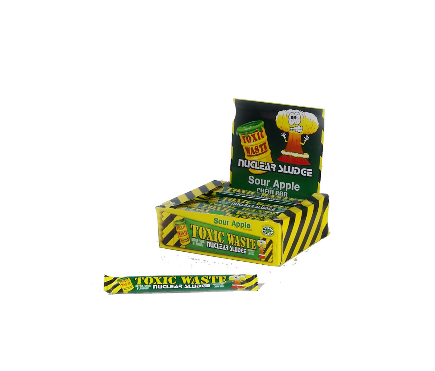 Toxic Waste Apple Nuclear Sludge Chew Bar 20g x 50