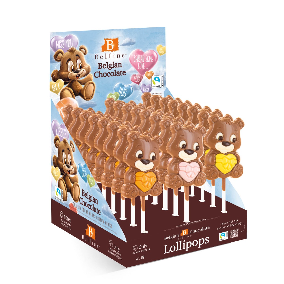 Romeo Bear Lollipop 25g x 24
