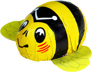 Chocolate Bees 18g x 40