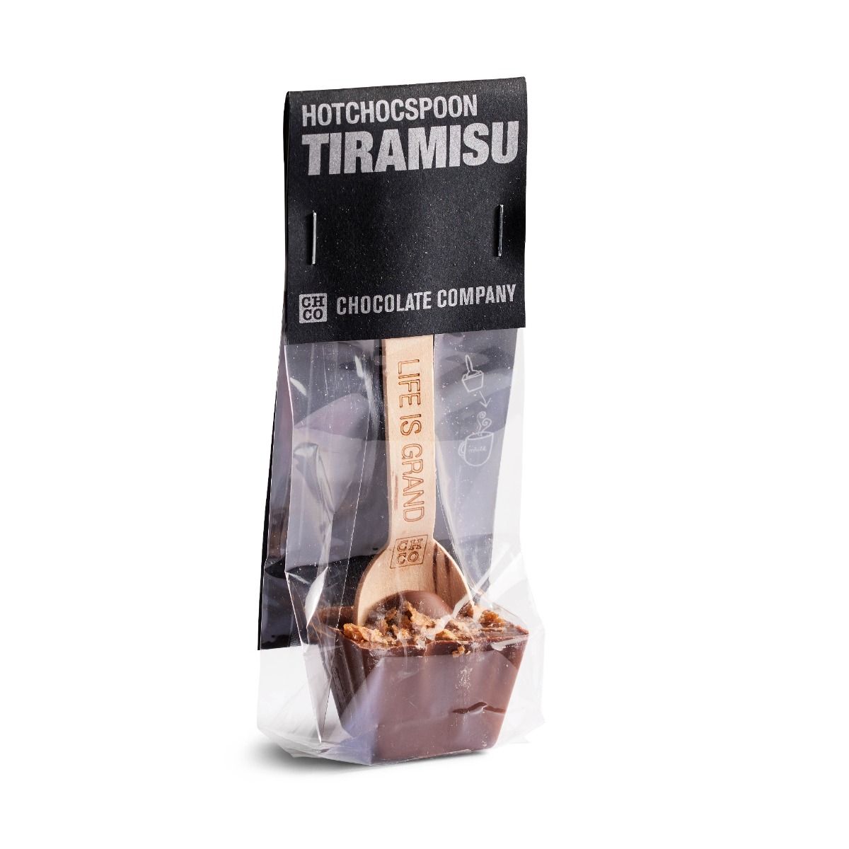 Tiramisu Spoon (Milk) 50g x 20 ZERO VAT DATED 20.10.2025