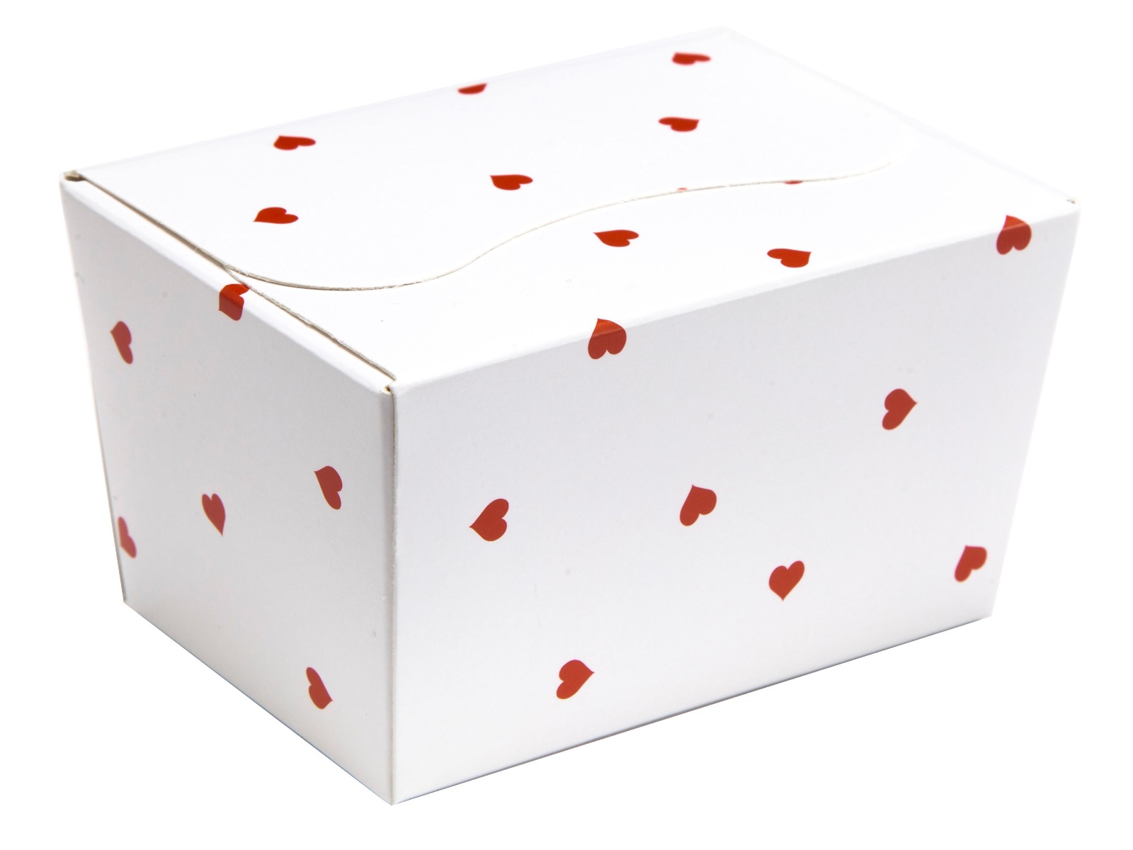 Small Heart Ballotin 125g x 25 (90 x 60 x 57mm)