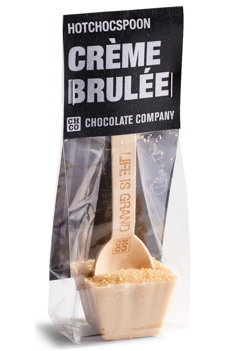 Crème Brulee Spoon (White) 51g x 20 ZERO VAT