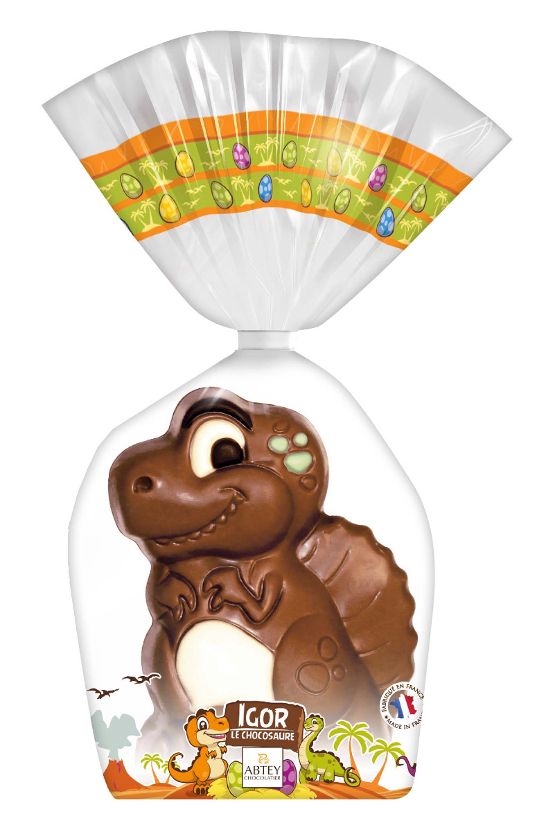 Igor The Dinosaur Chocolate Hollow 140g x 15 DATED 30.11.2025
