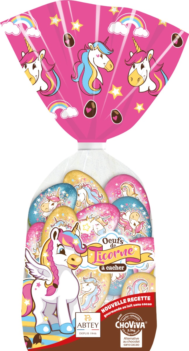 Choviva Bag with 16 Unicorn Eggs  200g x 16