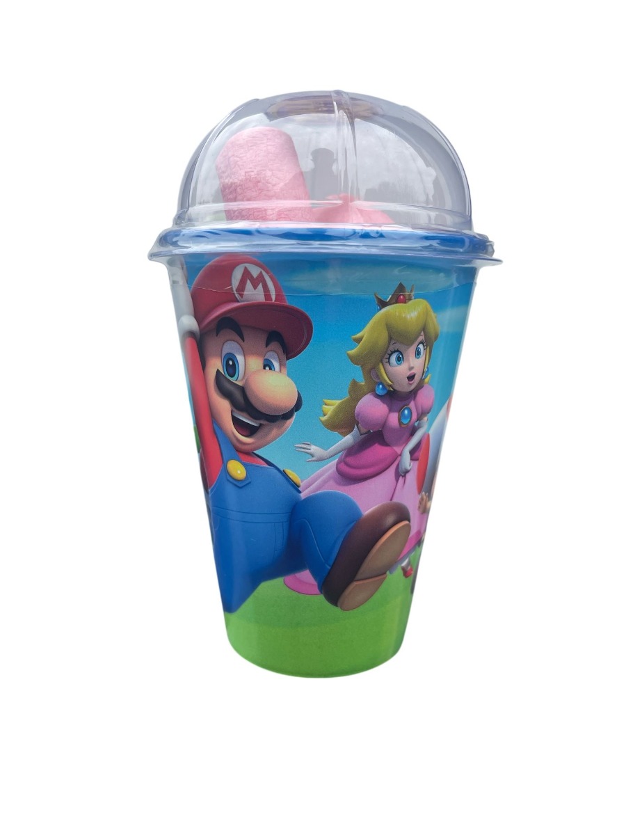 Super Mario Cup with Jellies & Mallows 100g x 6