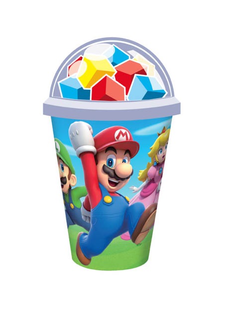 Super Mario Cup with Jellies & Mallows 100g x 11 DATED 31.03.2026