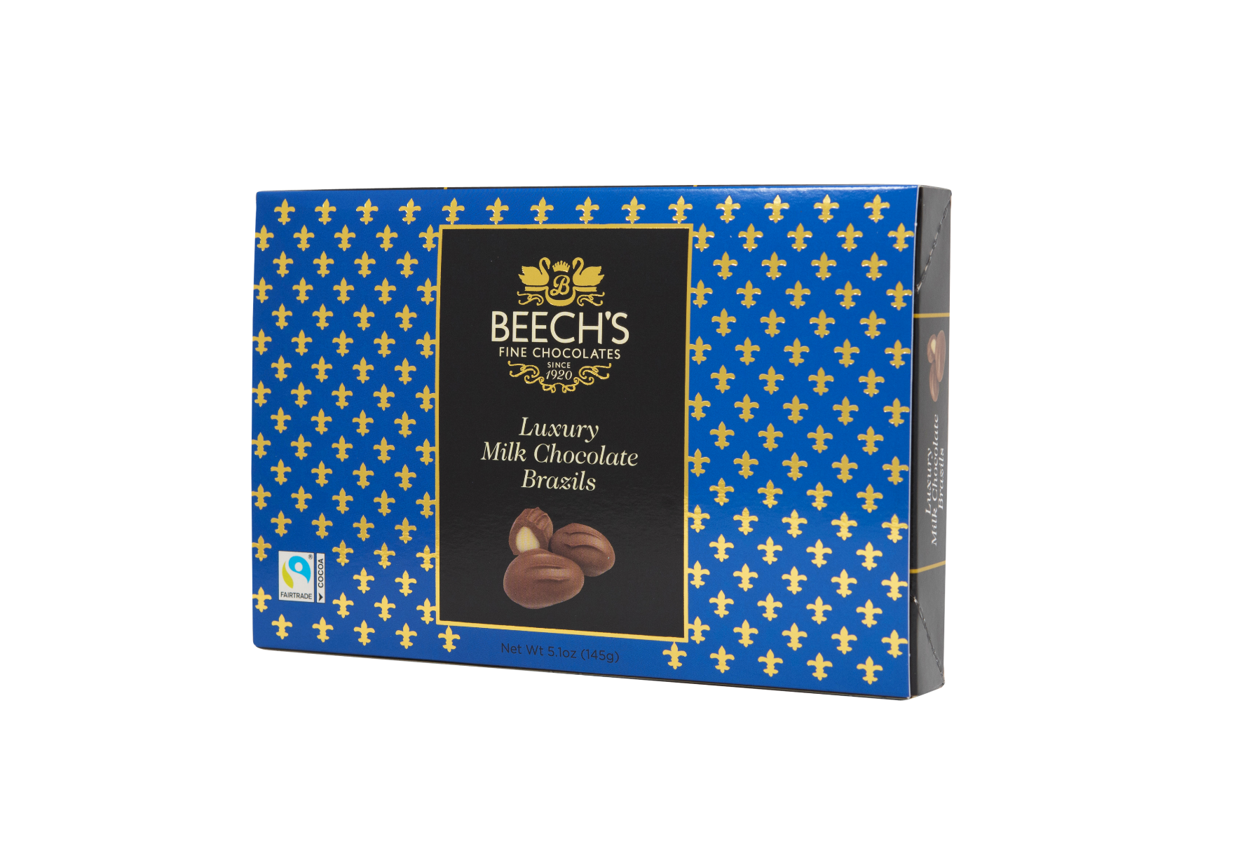 Beech's Chocolates - Milk Chocolate Brazils 145g x 6