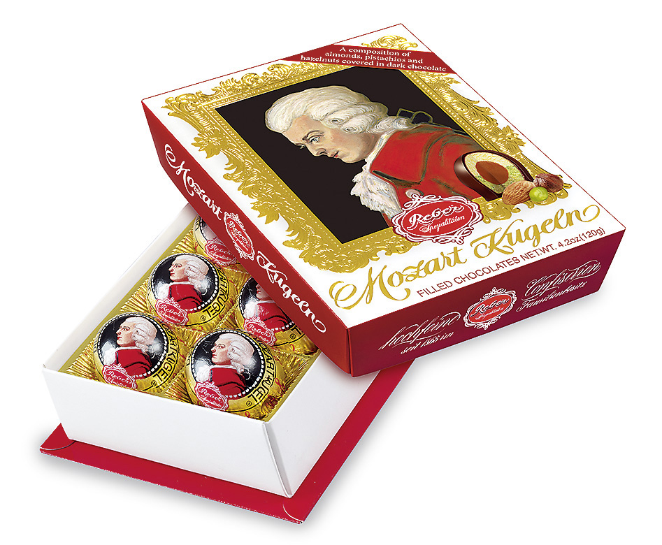 Mozart Kugel Picture Box (6pcs) 120g x 8