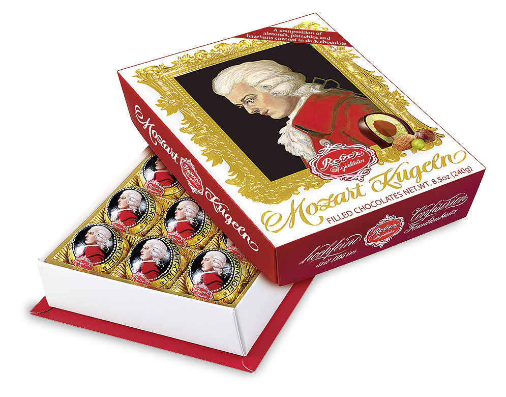 Mozart Kugel Picture Box (12pcs) 240g x 6