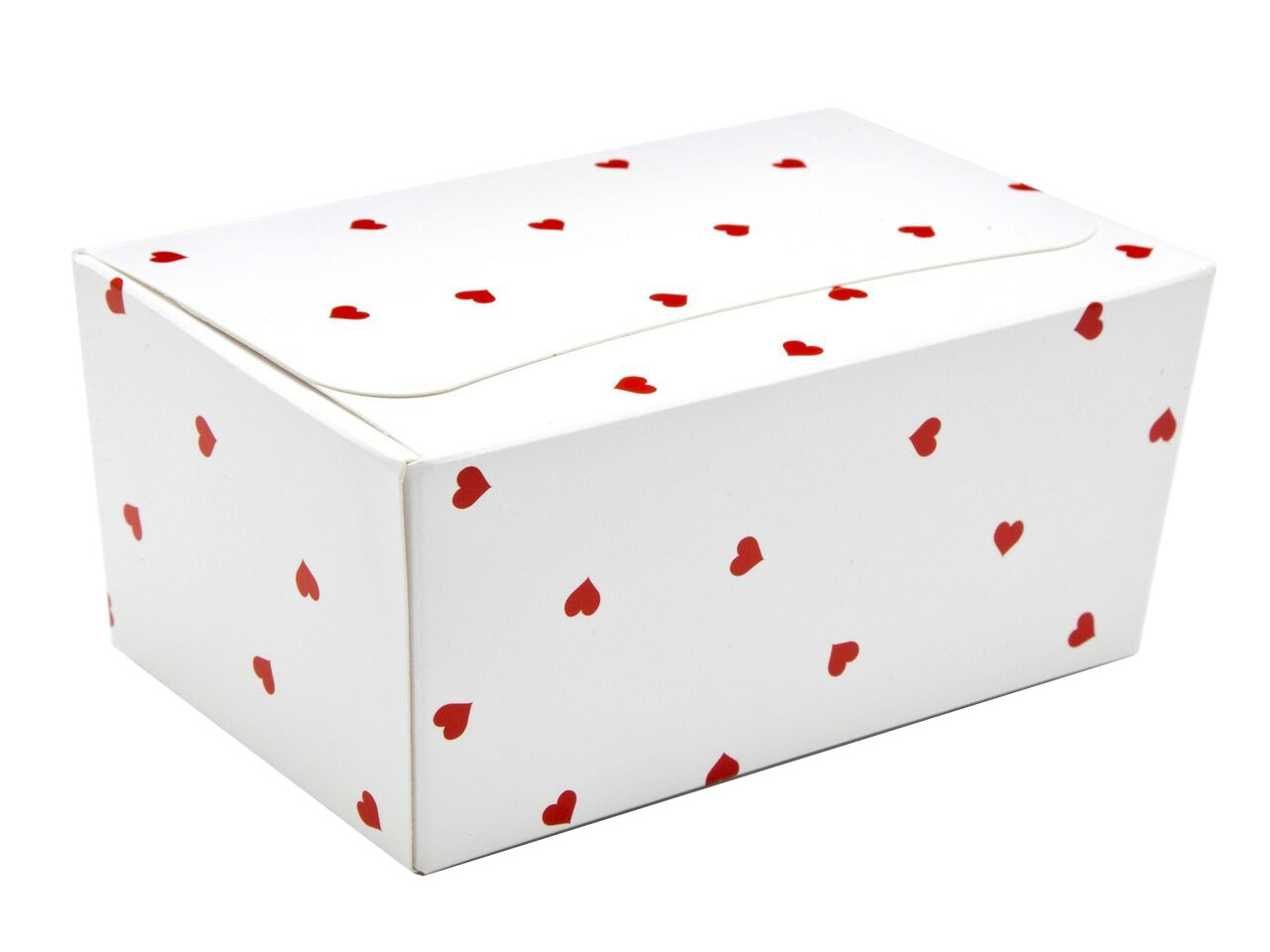 Small Heart Ballotin 375g x 25 (118 x 74 x 55mm)