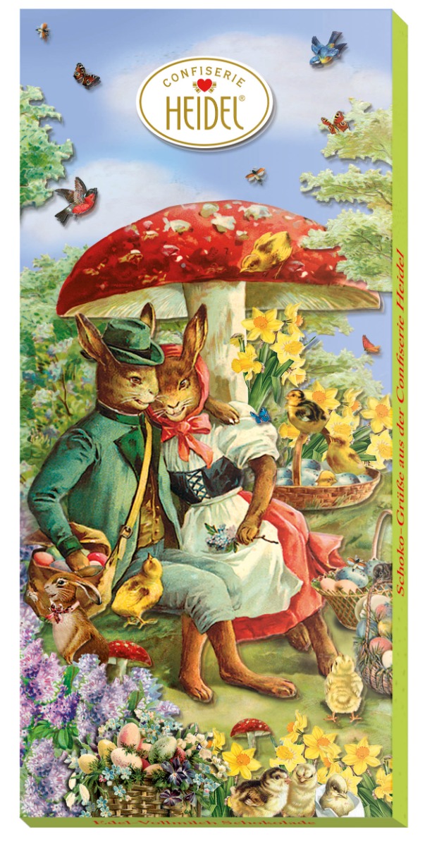 Easter Nostalgia 3D Chocolate Bar 100g x 10