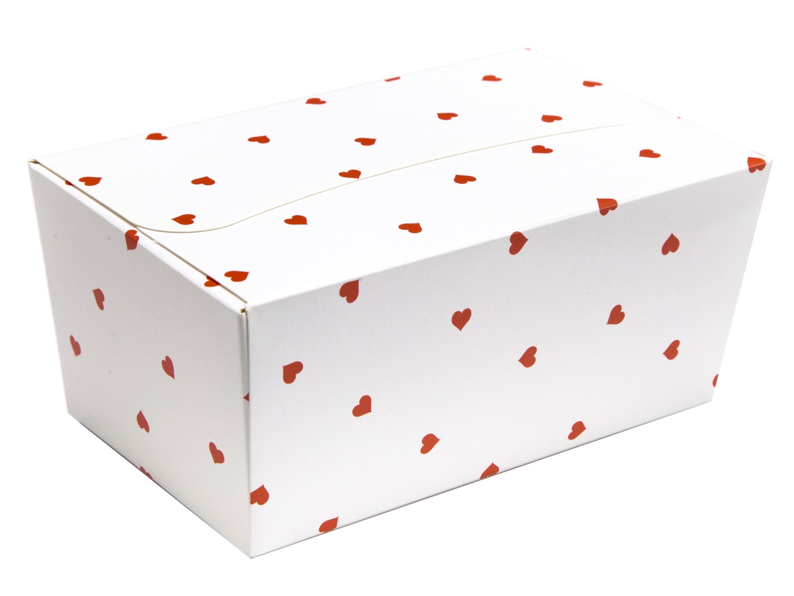 Small Heart Ballotin 500g x 25 ( 135 x 76 x 65mm)