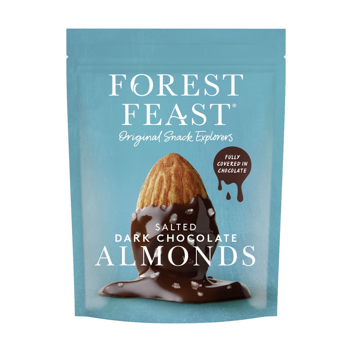 Forest Feast Salted Dark Chocolate Almonds 120g x 8