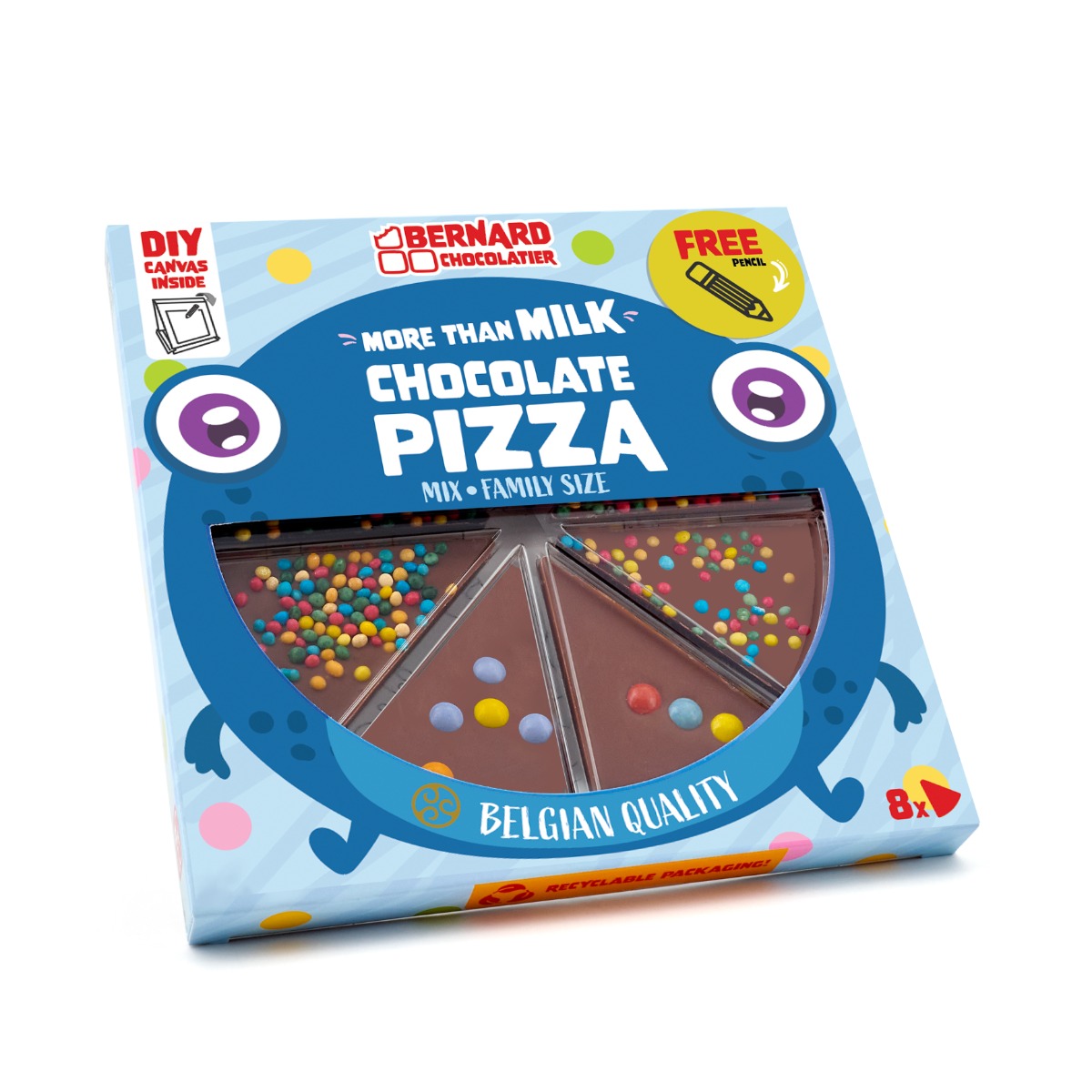 Bernard Chocolate Pizza Mix Edition 10x105g