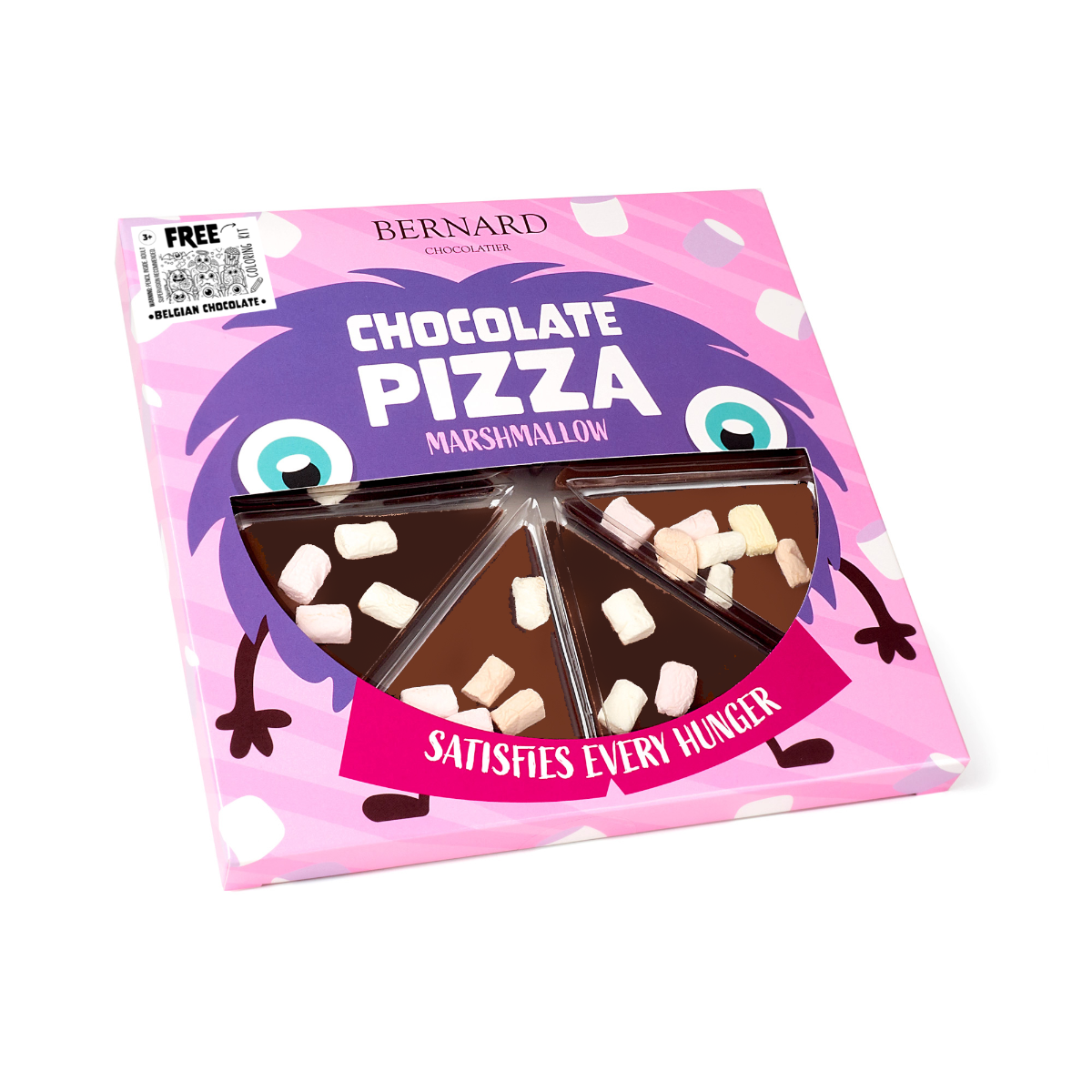 Bernard Chocolate Pizza Marshmallow 10x105g