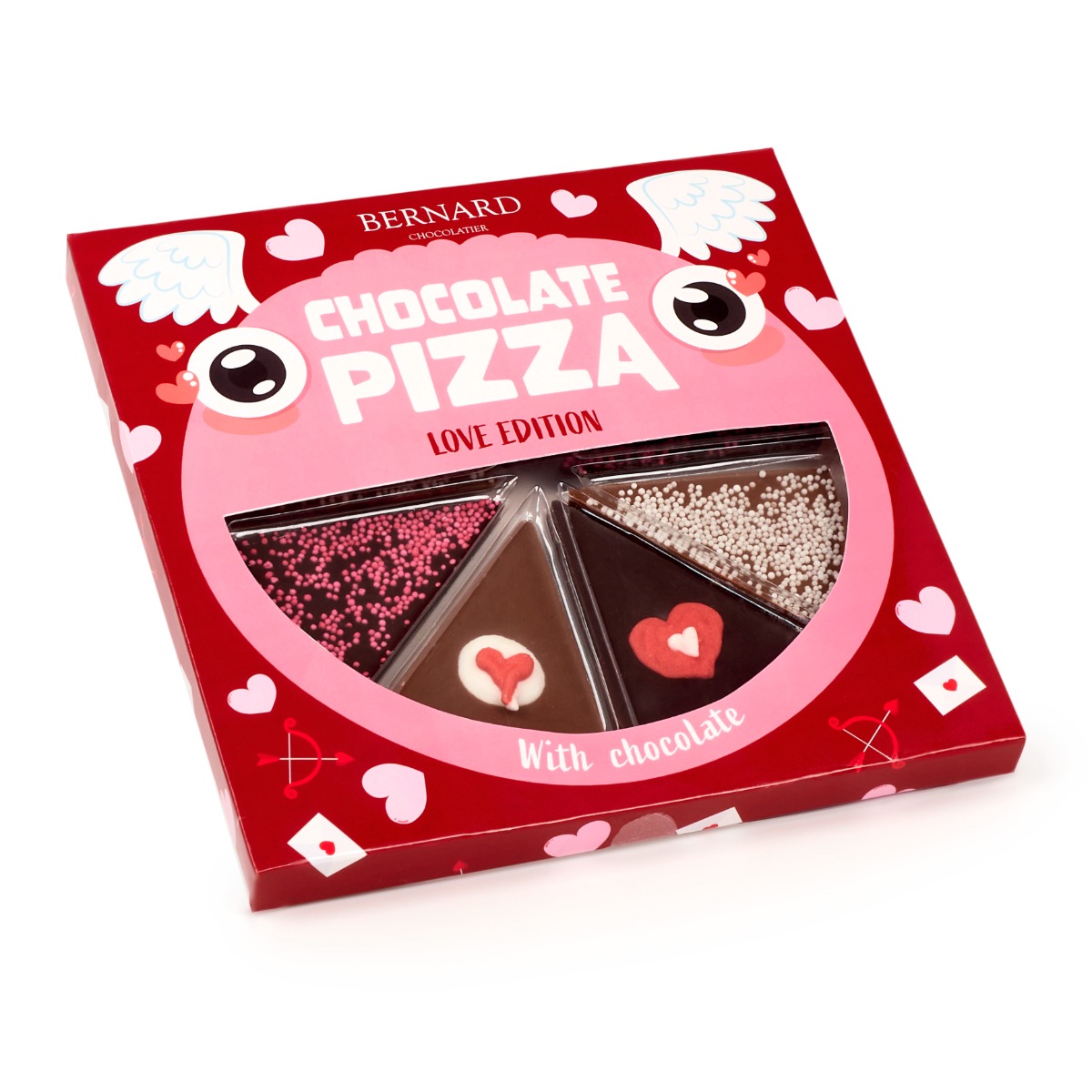 Bernard Chocolate Pizza With Love Edition 105g x 10 DATED 27.12.2025