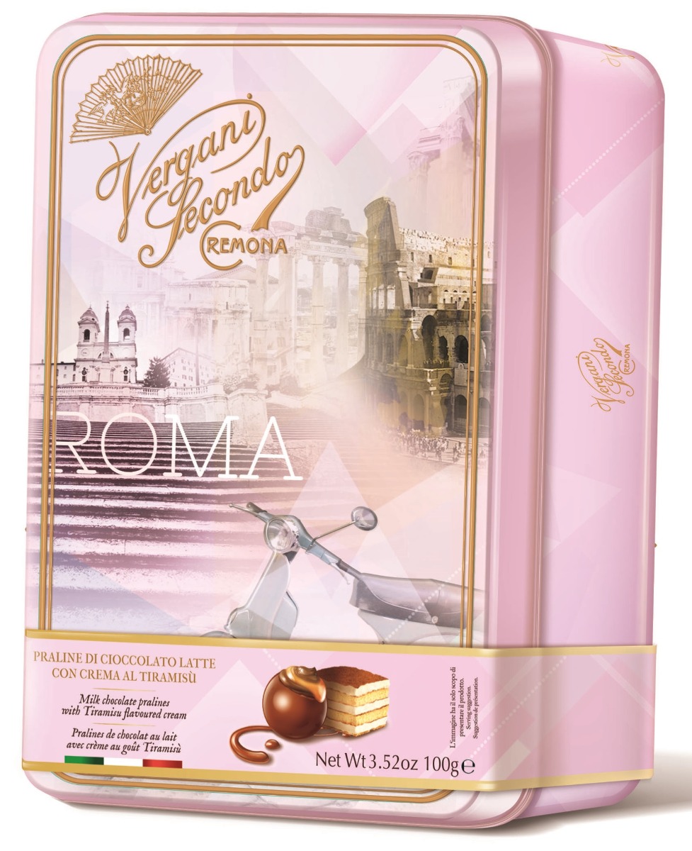 ROMA - Milk Chocolate Pralines with Tiramisu Cream 100g x 12