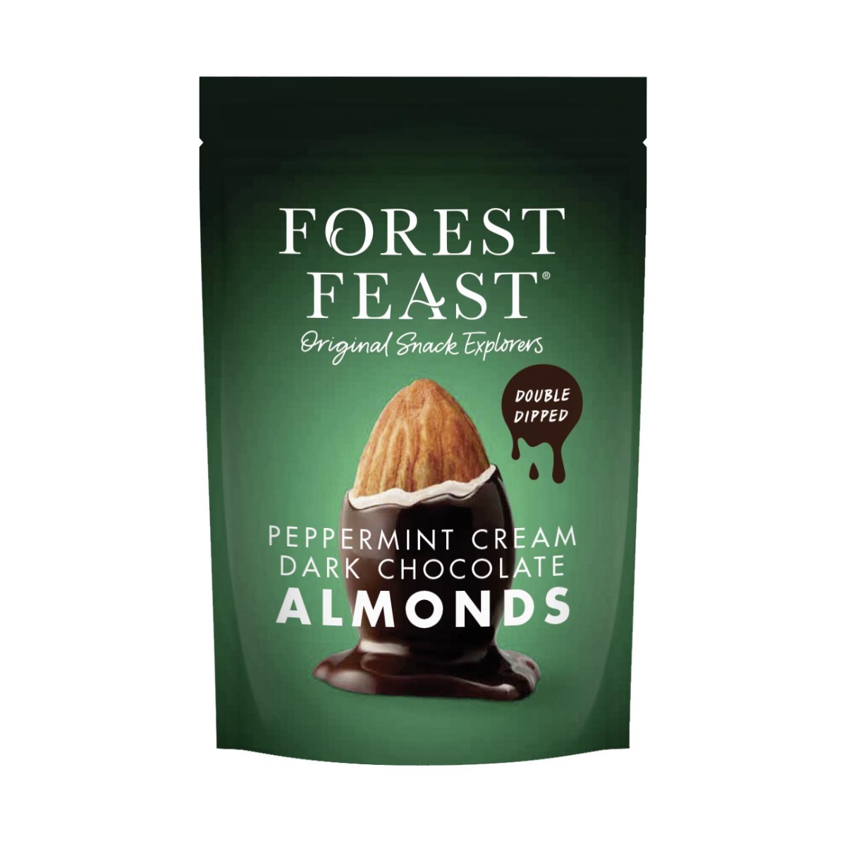 Forest Feast Peppermint Cream Dark Chocolate Almonds 120g x 8