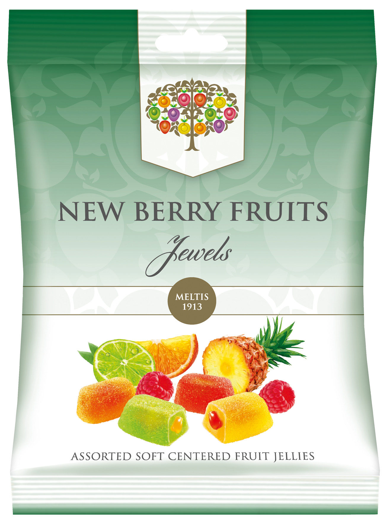 New Berry Fruit Jewels Bag 160g x 8