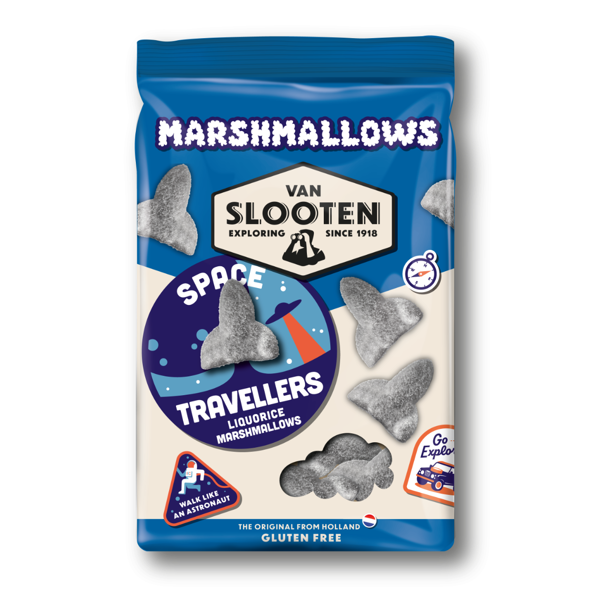 Liquorice Marshmallows 250g x 10
