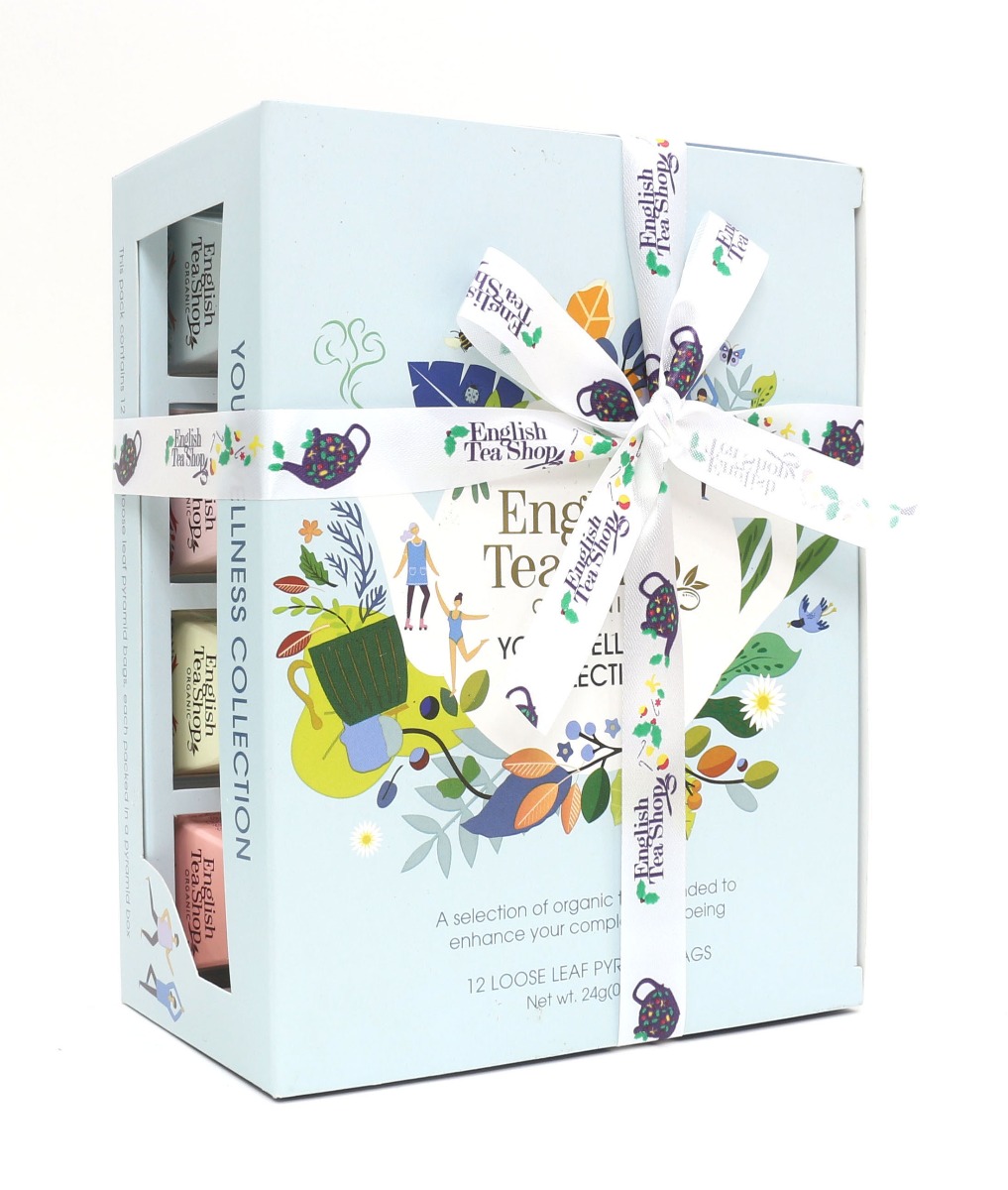 Wellness Tea Collection Prism 12 Pyramid Bags - 12 flavours 24g x 6 Zero VAT