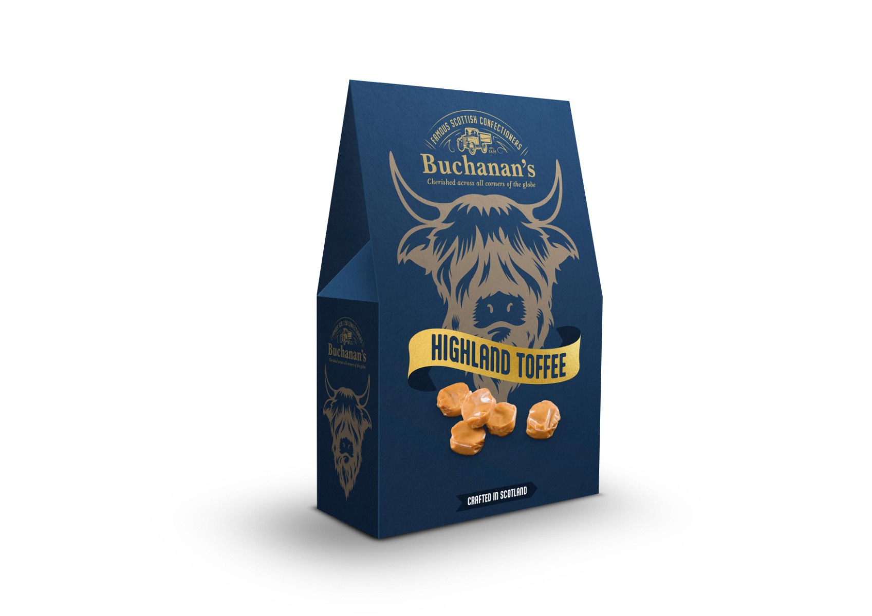 Buchanan's Highland Toffee A Frame 150g x 6