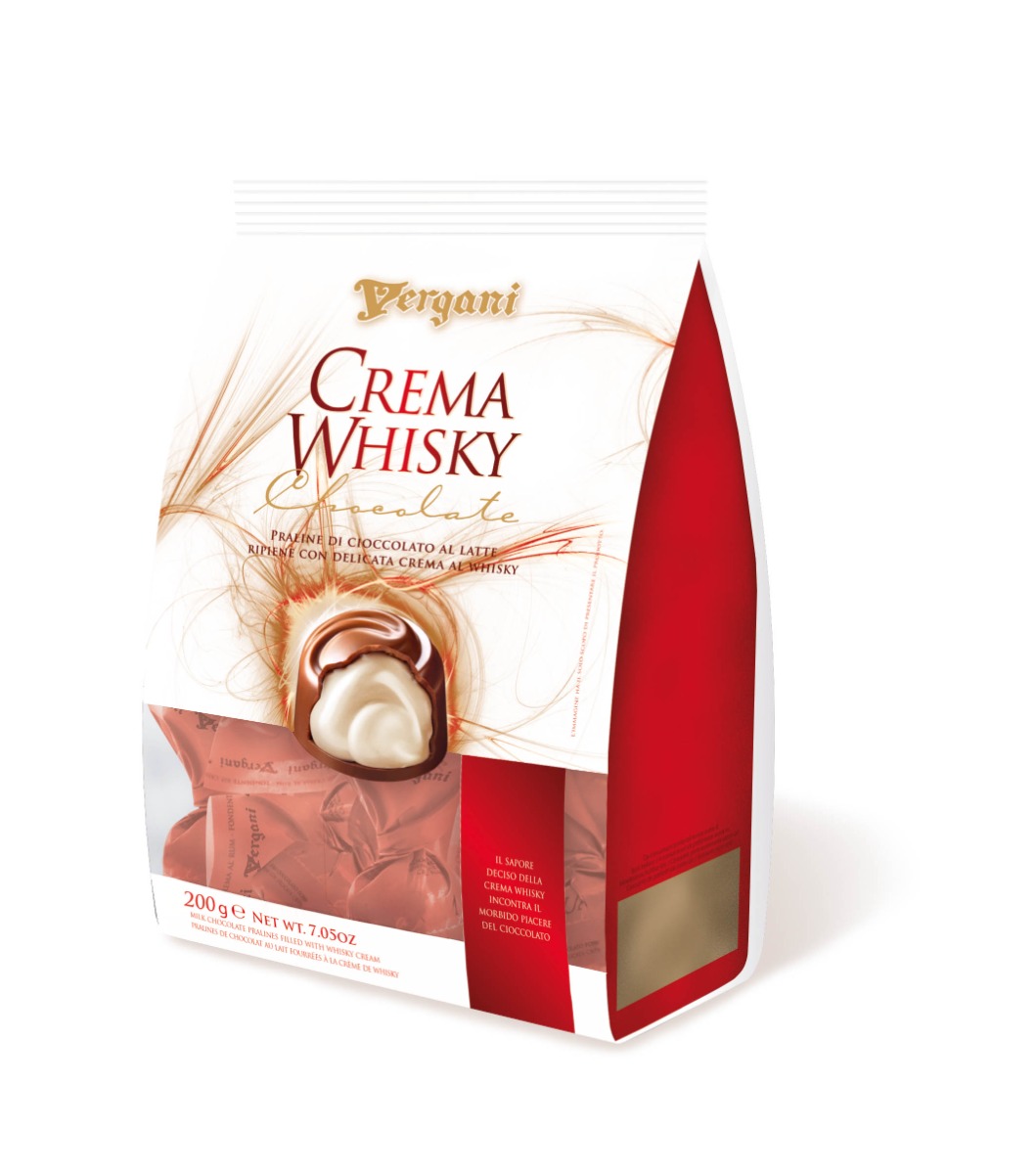 Milk Chocolate Pralines with Whisky Flavored  Cream 200g x 24 DATED 02.12.2025