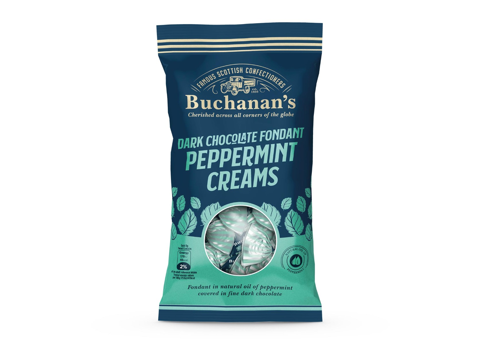 Buchanan's Chocolate Pepermint Creams 120g x 12