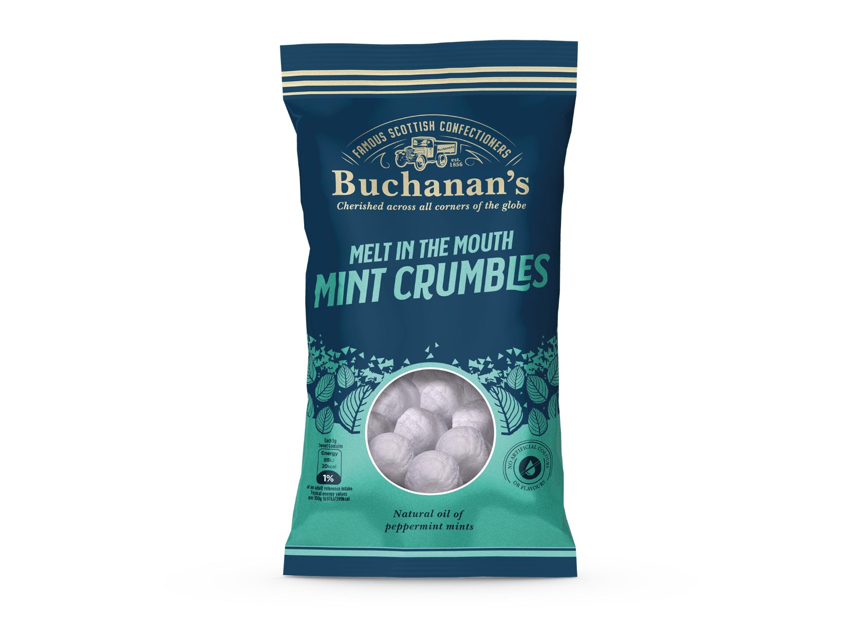 Buchanan's Mint Crumbles 140g x 12