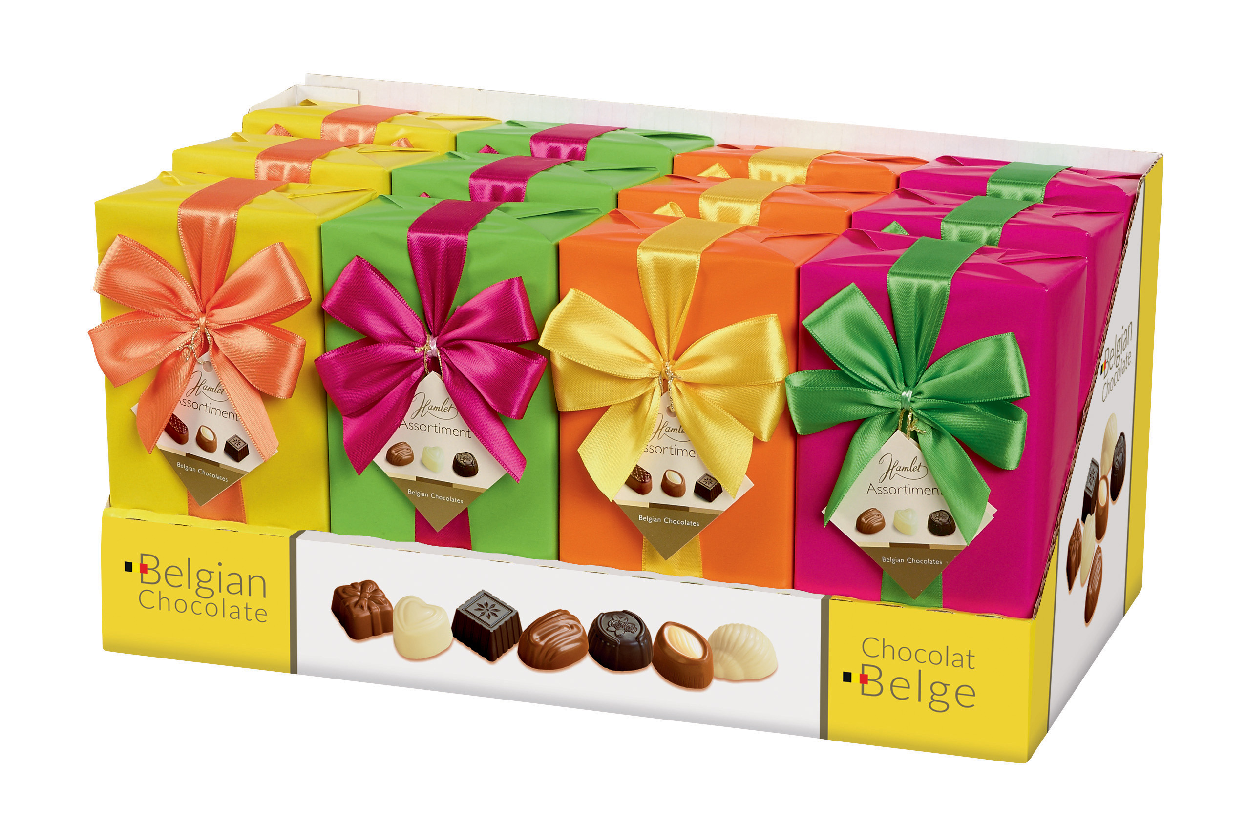 Spring Wrapped Ballotins with Ribbon 250g x 12