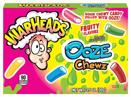 Warheads Ooze Chews 99g x 12