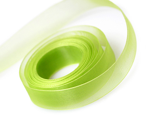 Spring Green Ribbon 23mm x 91.4m (100 yards) x 1