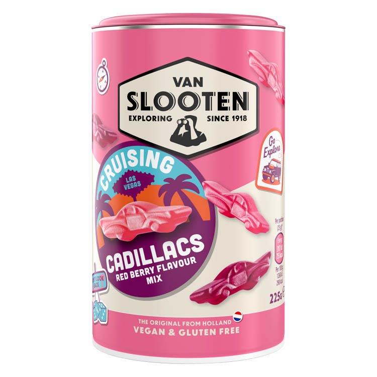 Van Slooten Cruising Cadillacs VEGAN 225g x 12