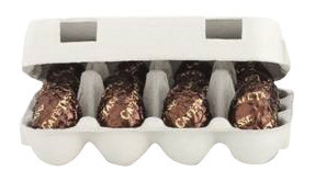 12 White Chocolate Eggs Filled with Praline 144g x 12