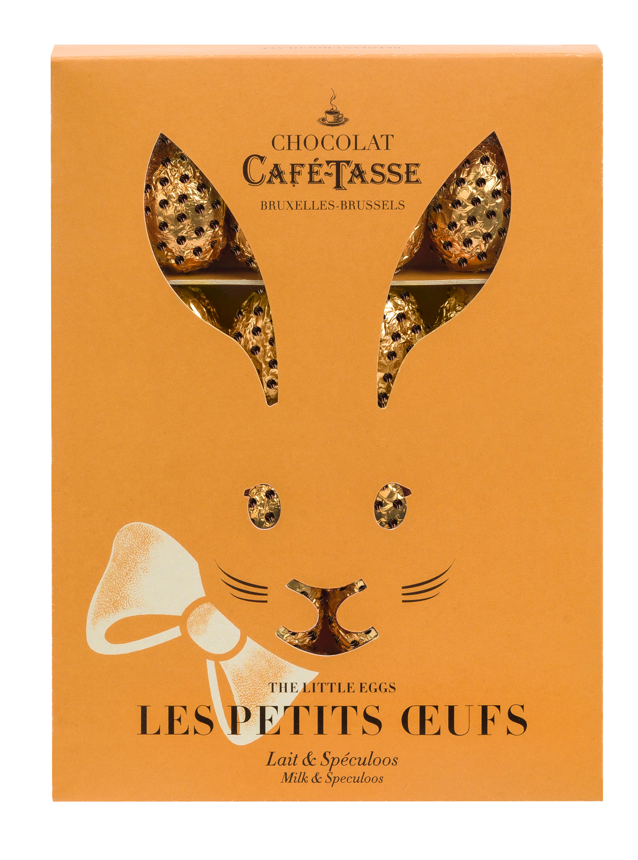 Rabbit Box with 16 9g Eggs - Milk Speculoos 133g x 12