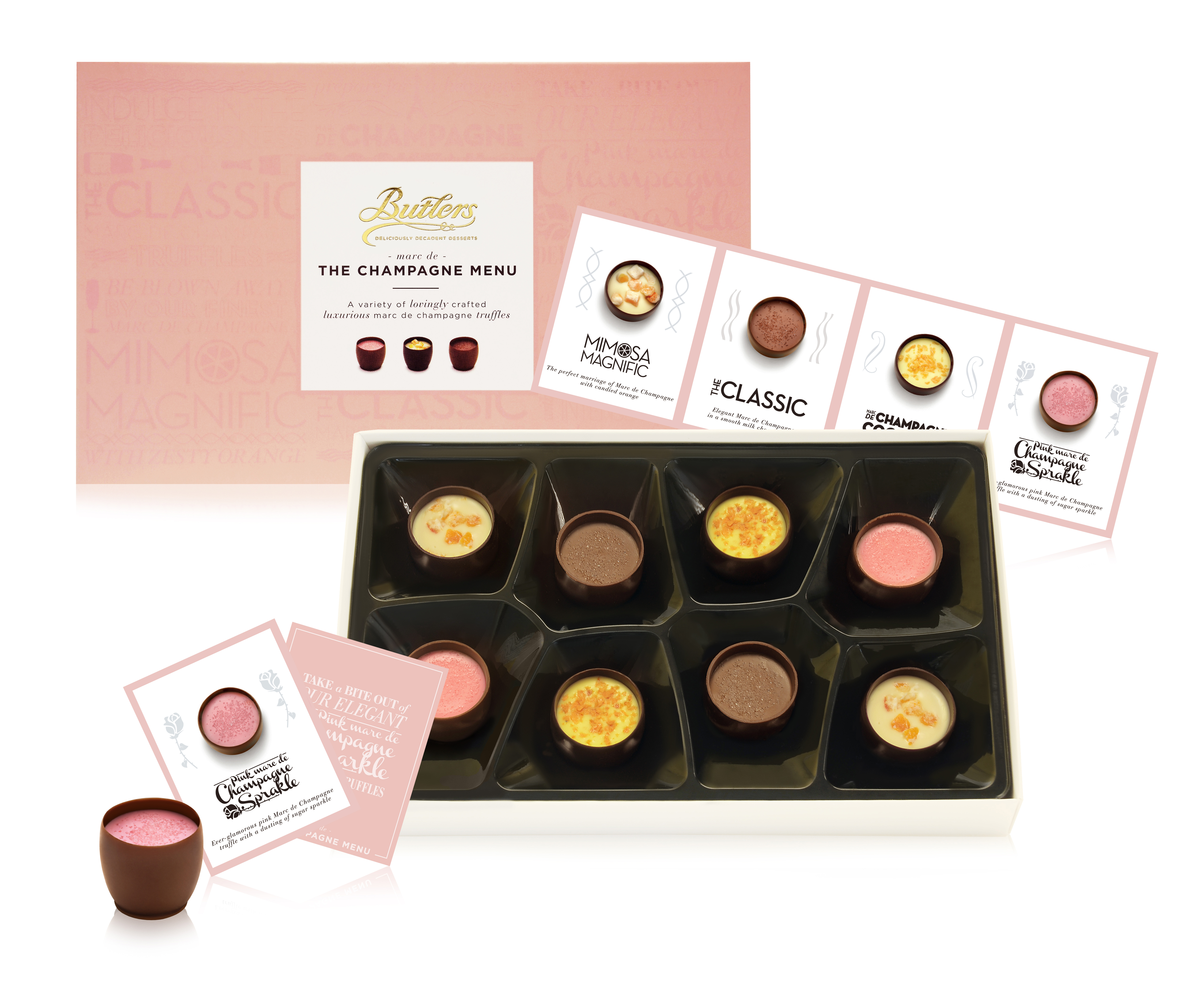 Champagne Menu 130g x 12