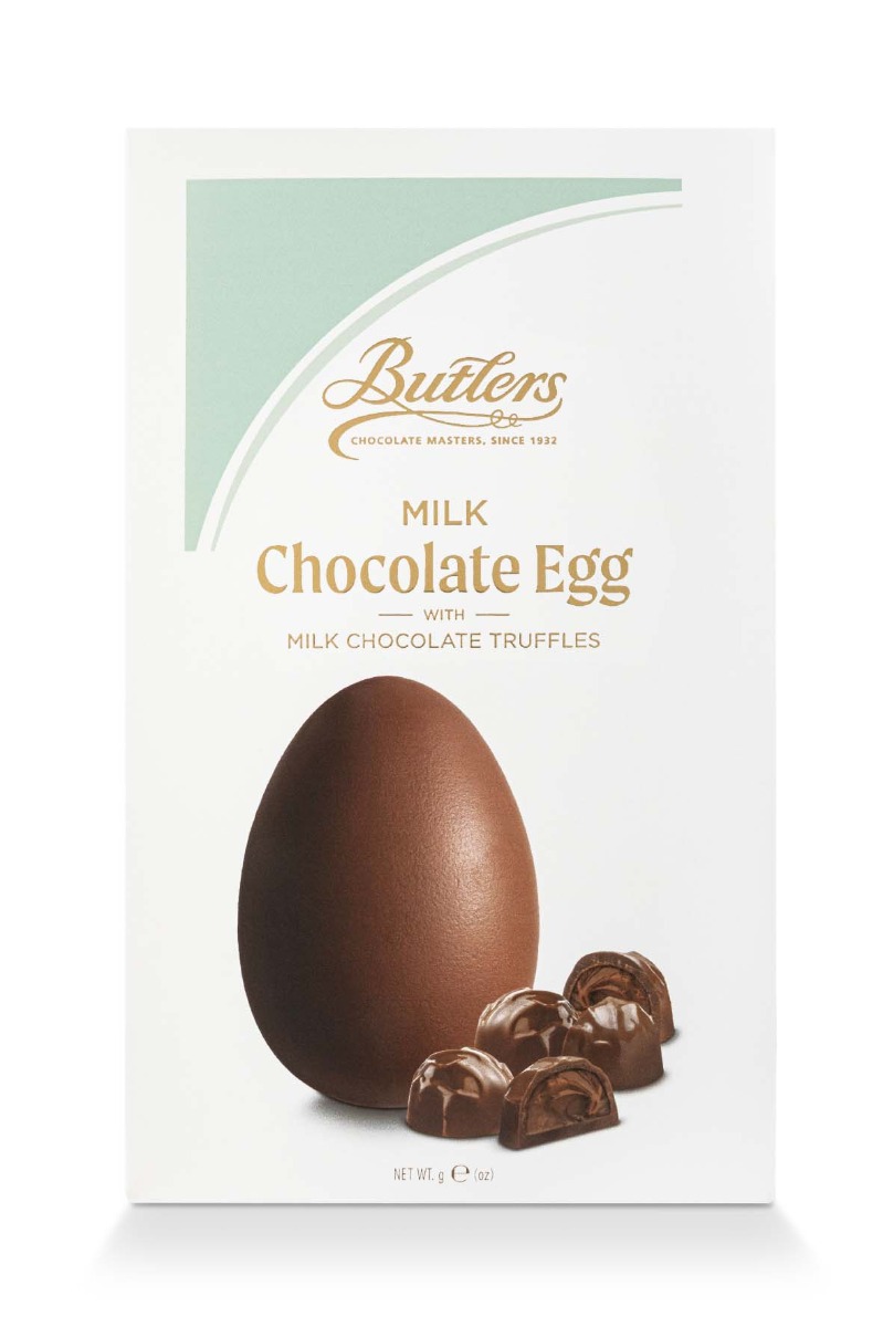 Milk Chocolate Egg with Milk Twist-wrapped chocolates 260g x 9