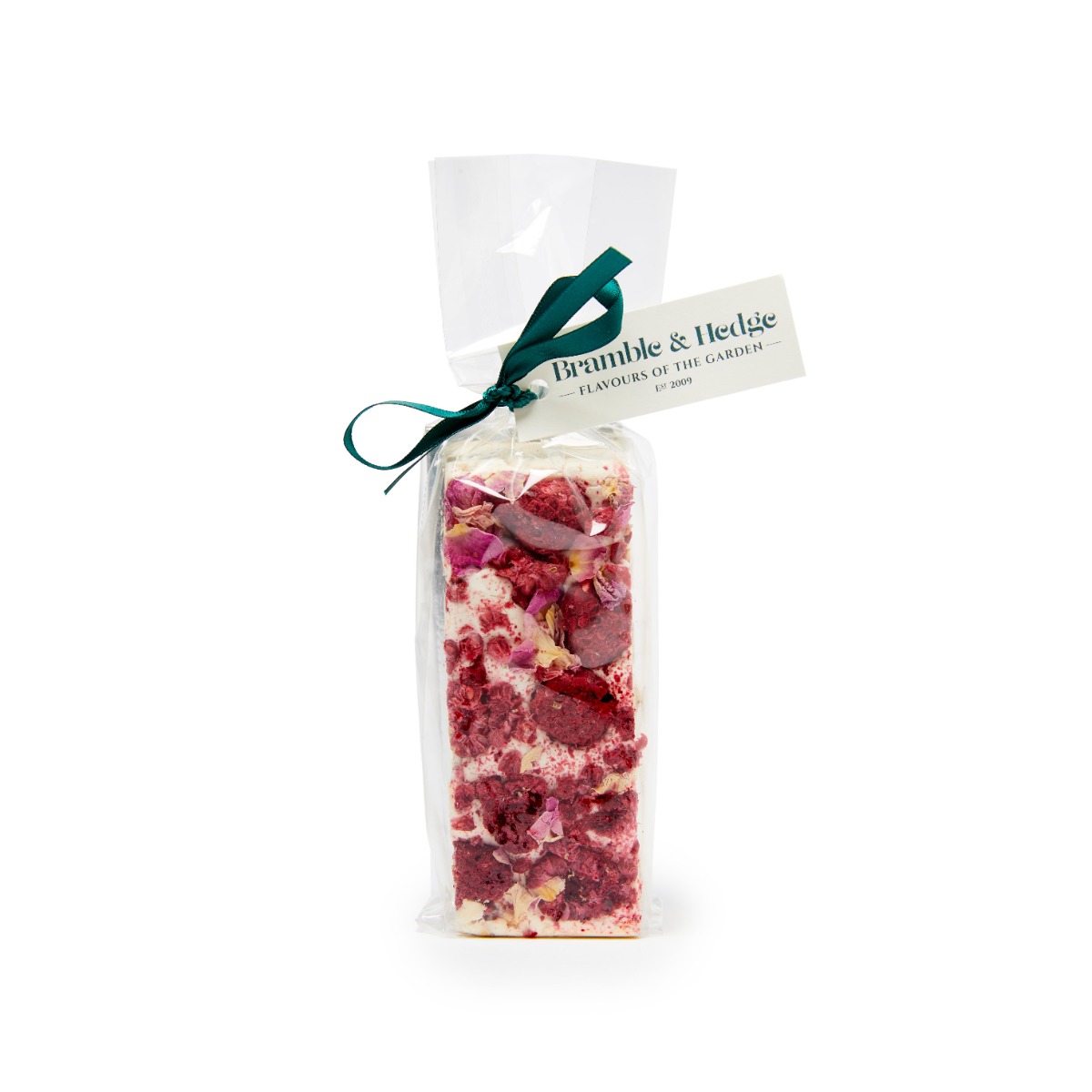 Raspberry, Vanilla & Belgian White Chocolate Nougat 150g x 8