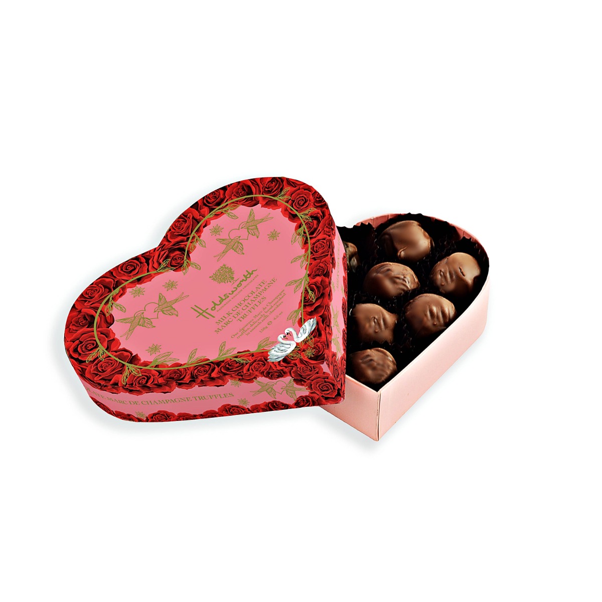 Champagne Heart Box 130g x 6