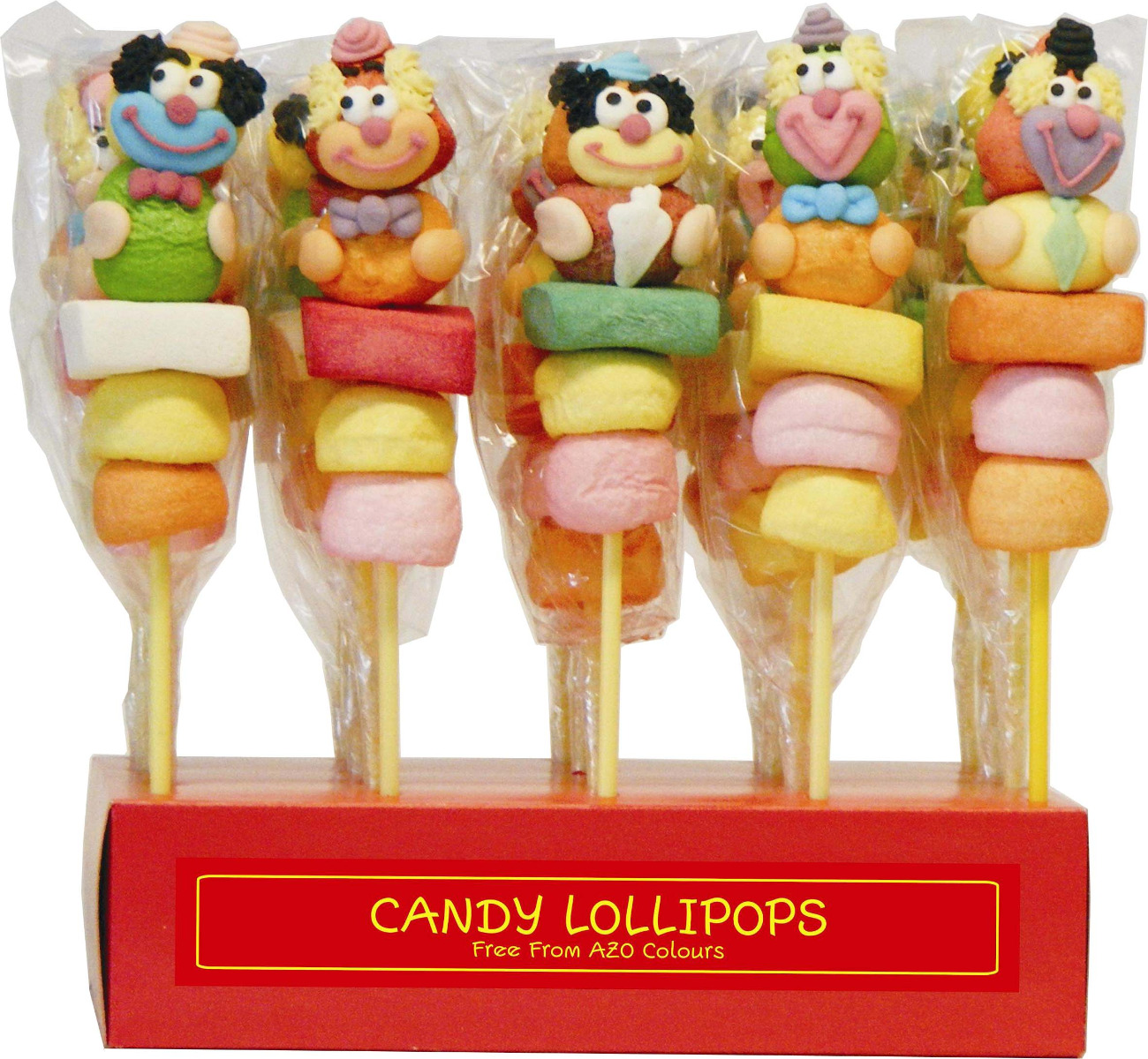 Mallow Clown Lolly 55g x 20 DATED 15.04.2026