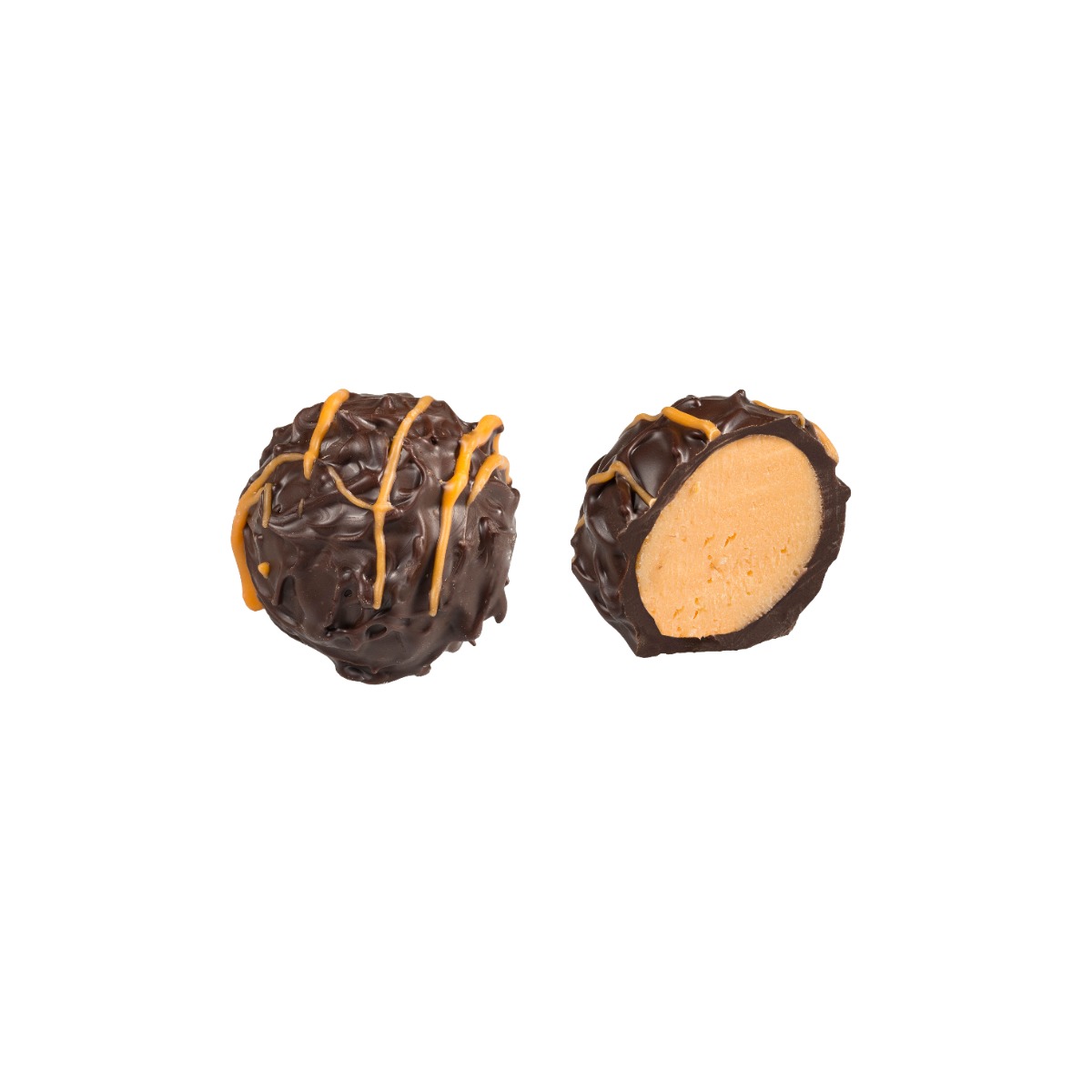 Dark Chocolate Orange Truffle 1.8kg x 1 (13.5g per pc 133pcs)