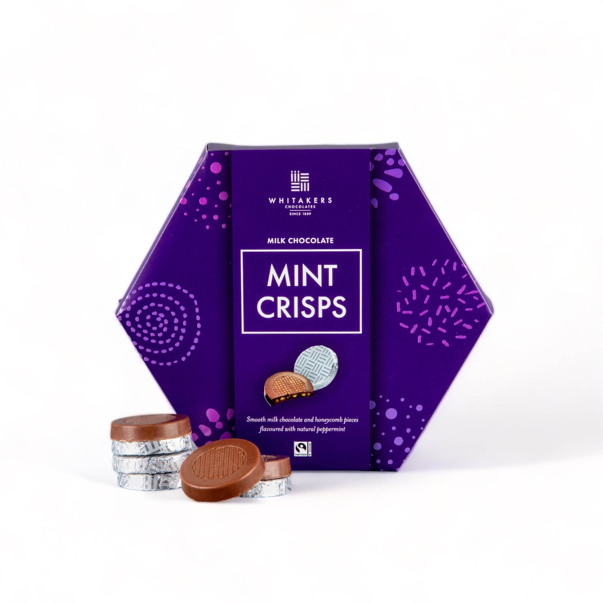 Milk Mint Honeycomb Crisps 165g x 8