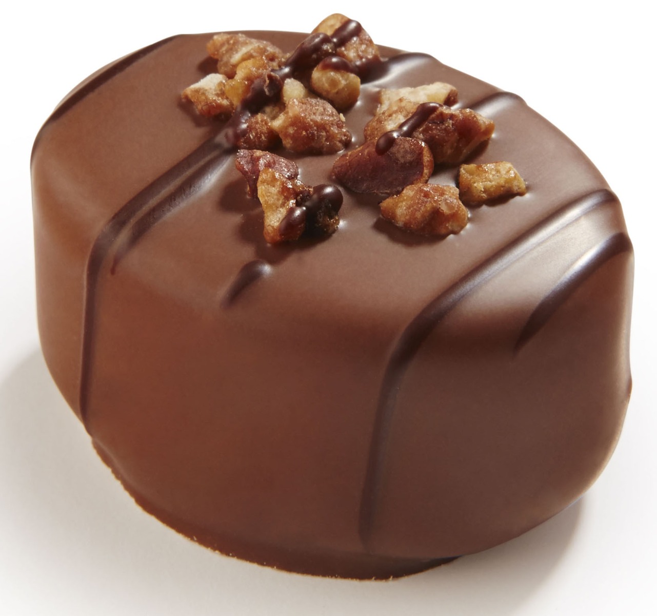 Cernotti - Walnut Ganache with Caramelised Pecan Nuts x 1kg (Approx 60pc) Milk