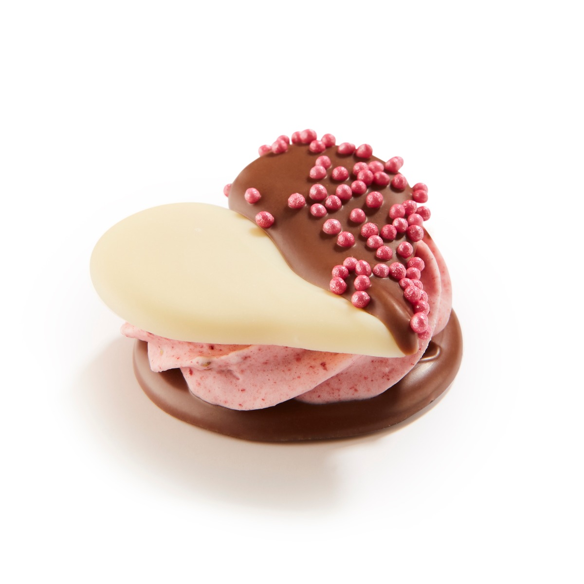 Milk Chocolate Valentine Waffle with Raspberry Crème (13.5g +/- 90pc) x 1.21kg