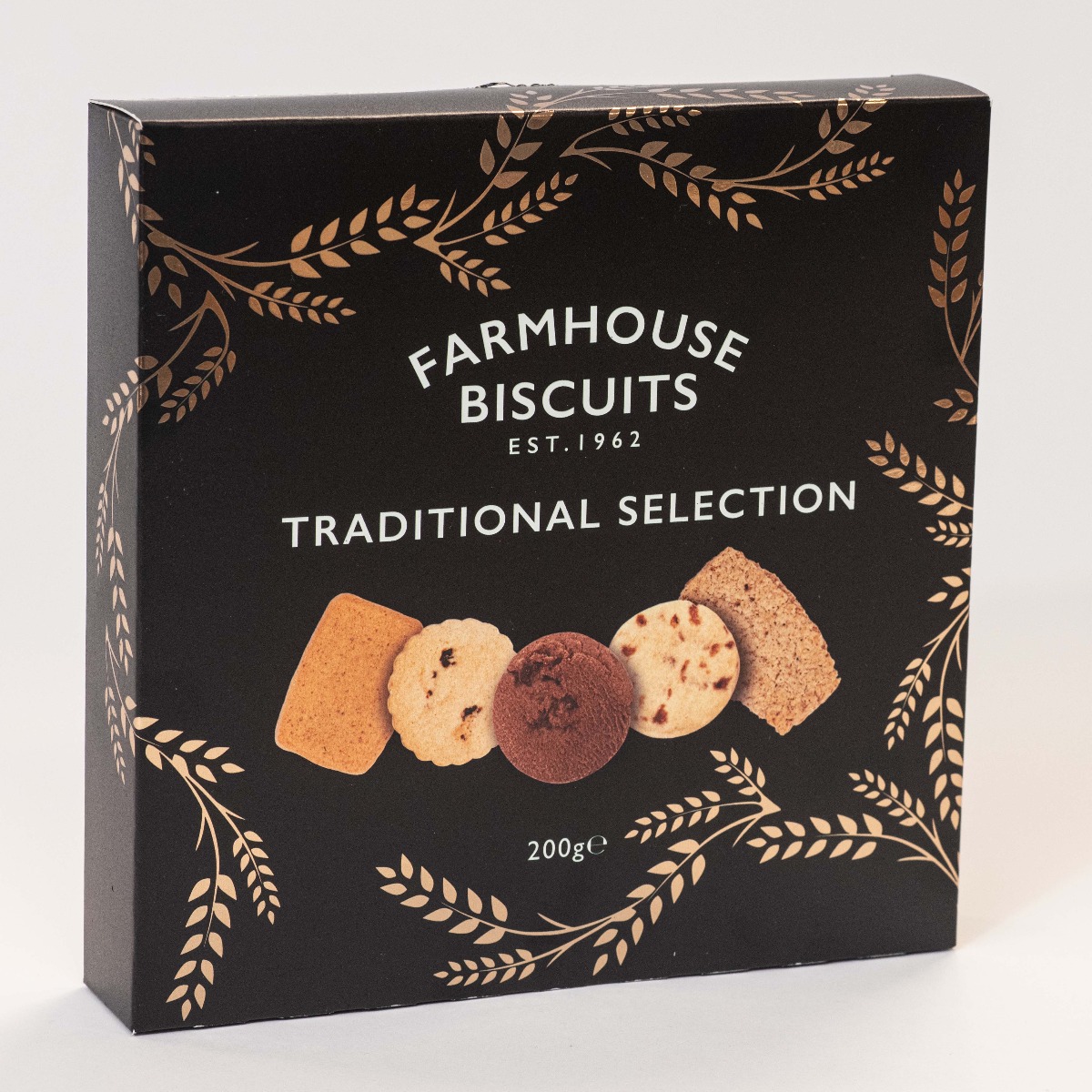 Black Traditional Selection Box 200g x 8