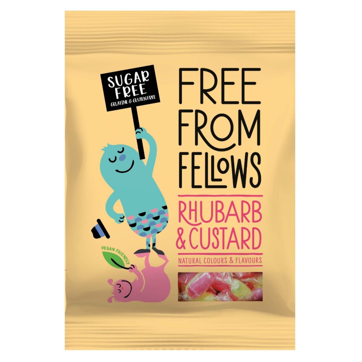 Rhubarb & Custard 70g x 10