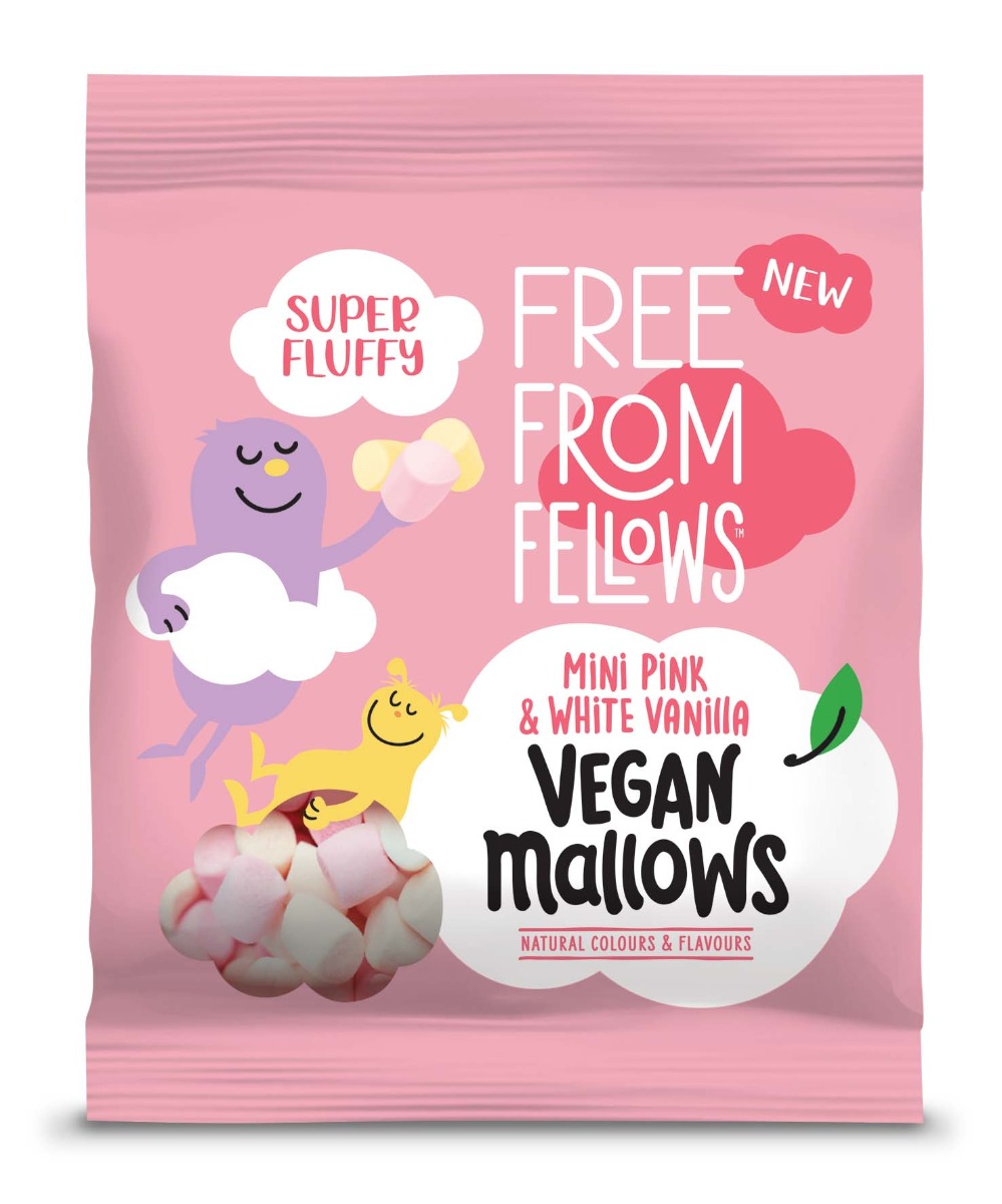 Pink & White Mini Vanilla Mallows 105g x 10