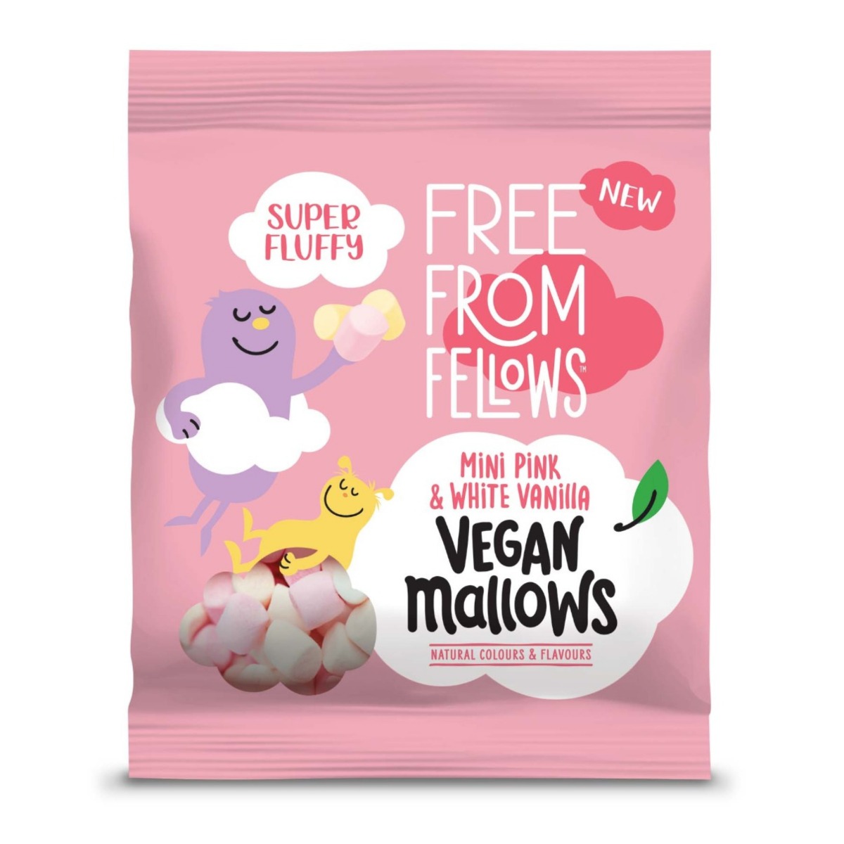 Pink & White Mini Vanilla Mallows 105g x 10