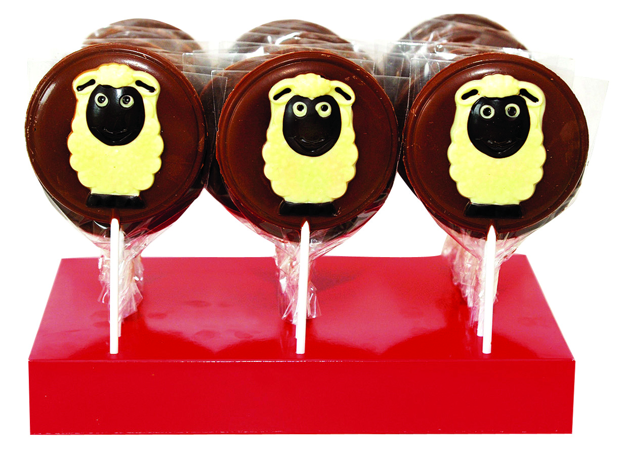 Milk Chocolate Sheep Lollies 55g x 24